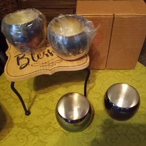 "Leonard Silverplate" Cocktail Goblets ~ Free Shipping! ☆ NWT